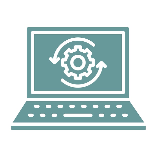 upgrade laptop icon style