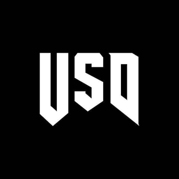 USD letter logo design for technology company USD logo design black and white color combination USD logo USD vector USD design USD icon USD alphabet USD typography logo design