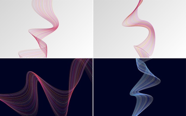 Use this pack of vector backgrounds to add a touch of elegance to your flyer presentation or brochure
