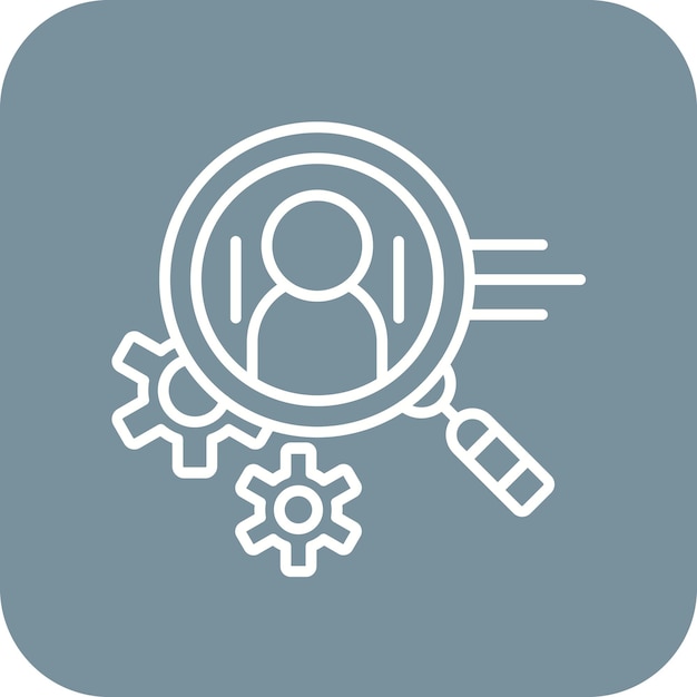 user behavior analytics icon vector image can be used for big data