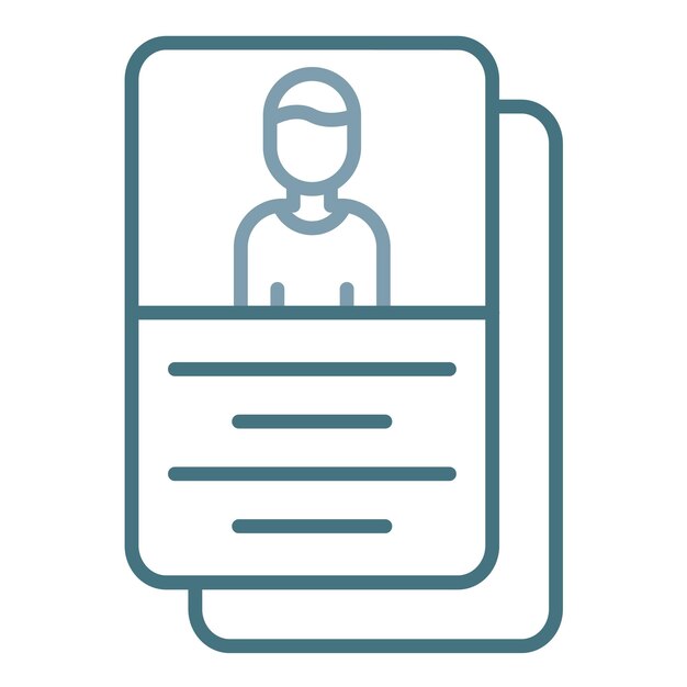 User Persona Flat Illustration