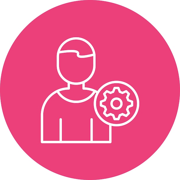 User Settings icon vector image Can be used for Business People