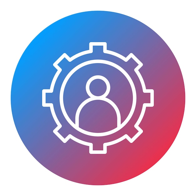 User Settings icon vector image Can be used for Trading