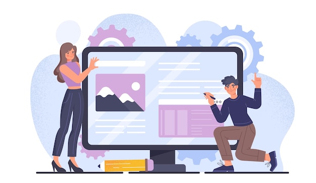 Ux Ui design concept