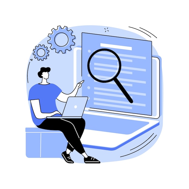 Vacancies abstract concept vector illustration