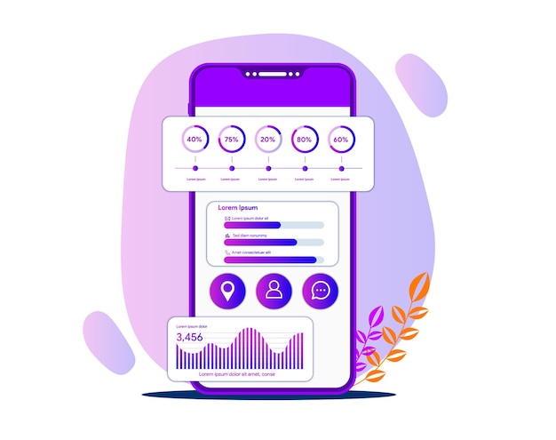 vactor dashboard analytics ui ux