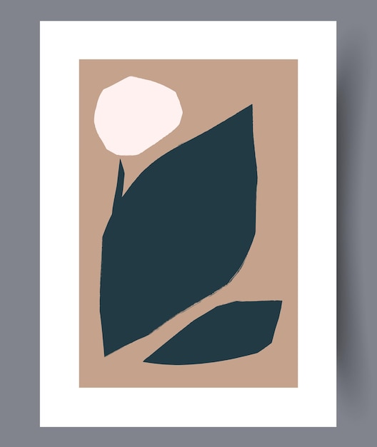 Vægkunst som kan printes - vektor plakat sæt vektor