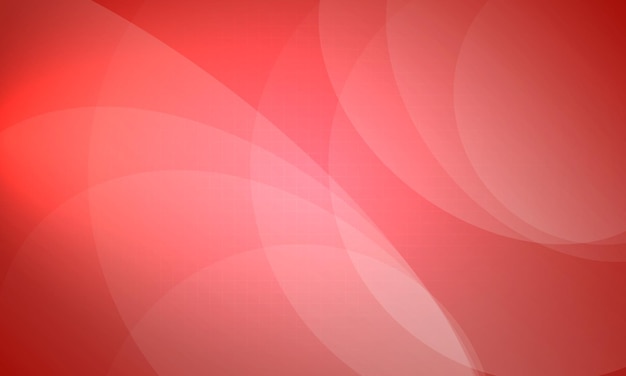 Vector abstract background of curved lines in red colors