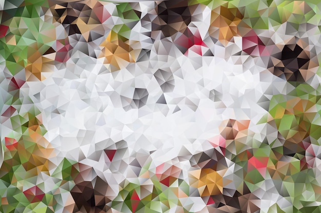 Vector abstract background of triangles