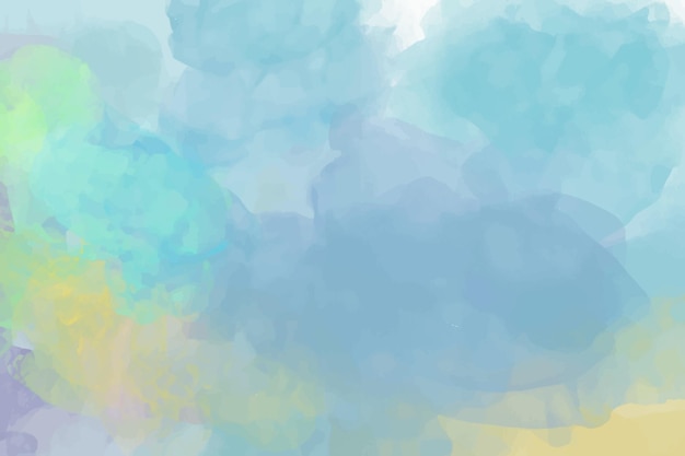 vector abstract background with a colourful watercolour splatter design