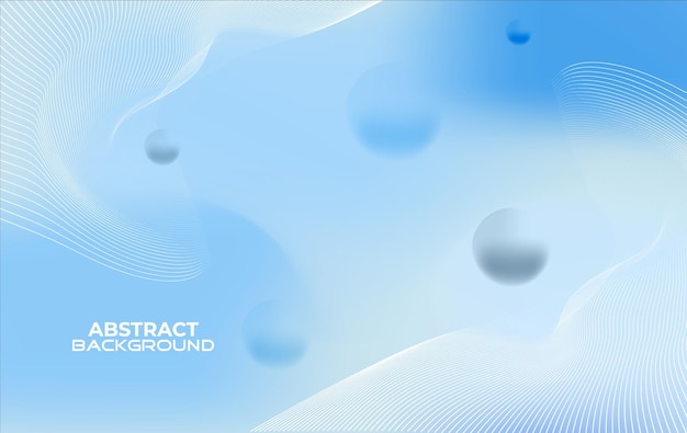 Vector abstract background with wave line style