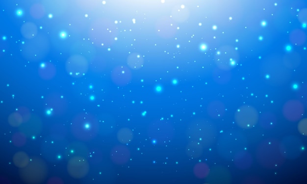 Vector abstract bokeh background design