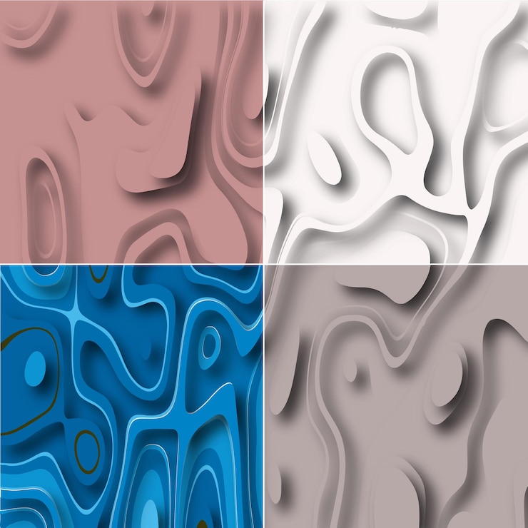 Vektör vector abstract colorful paper cut shapes wave background