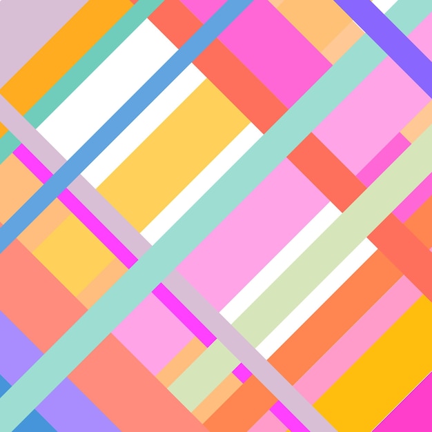 Vector abstract colorful stripes background template