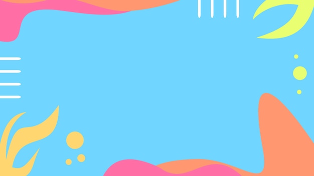 Vector Abstract Design Blue Background