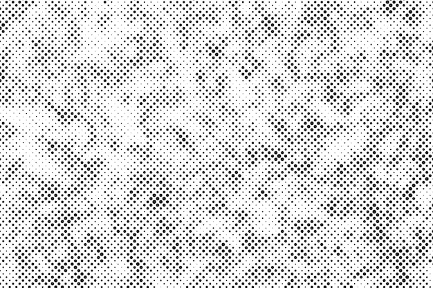 Vector abstract halftone pattern grunge texture background