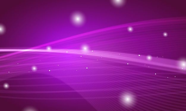Vector abstract purple background curve