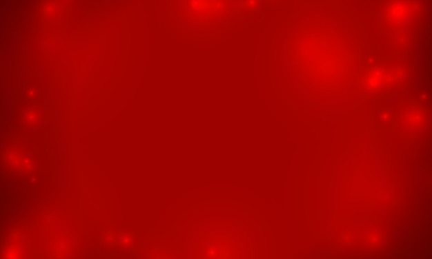 Vector abstract red soft background with lights