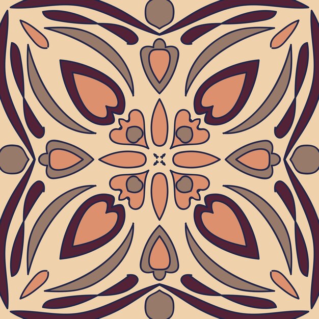 vector abstract seamless patchwork pattern with geometric and floral ornaments stylized flowers dots snowflakes and lace