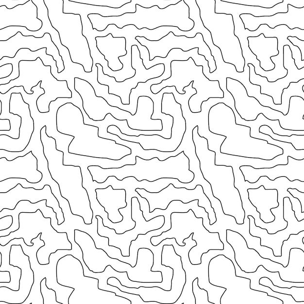 vector abstract shape repeated pattern design