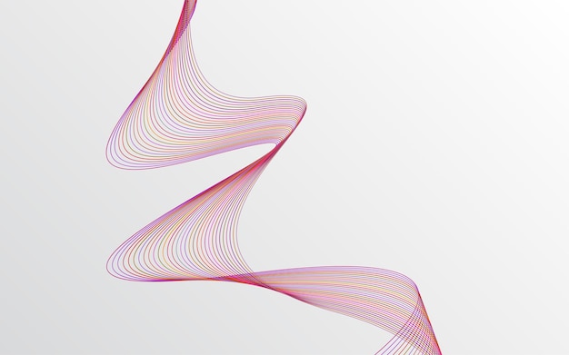 vector abstract wave background red waves background