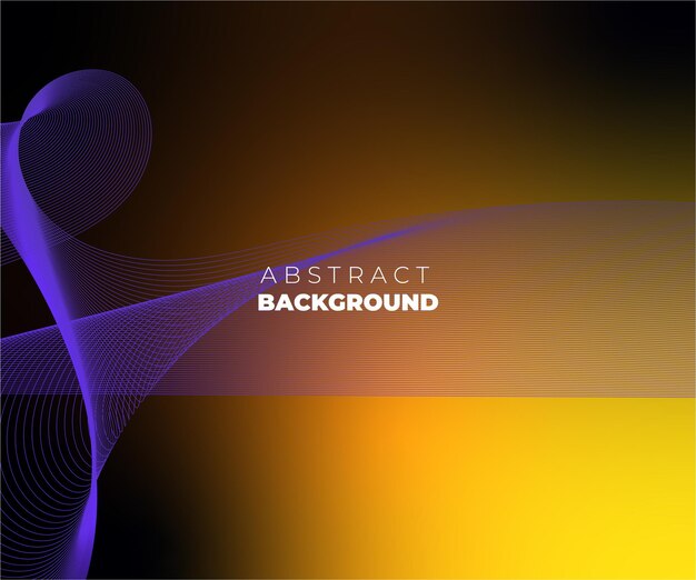 vector background abstract neon lines with a light to dark gradient background