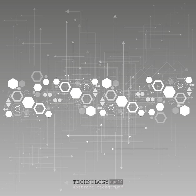 Vector background abstract technology communication concept eps 10