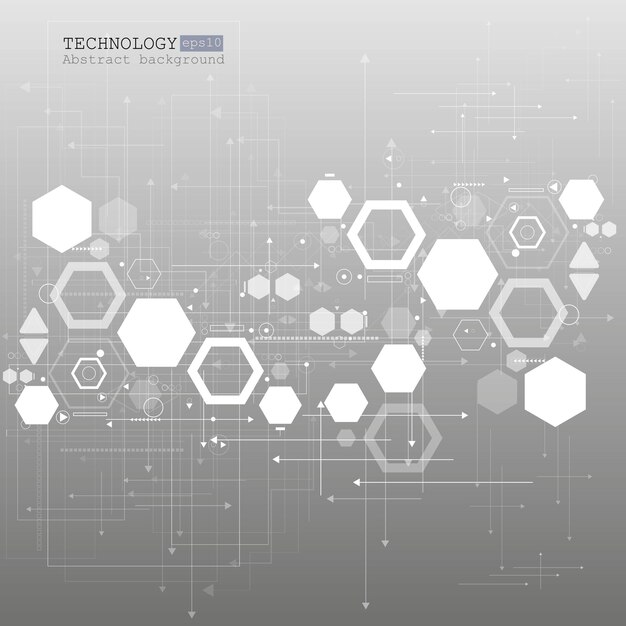 Vector background abstract technology communication concept eps 10