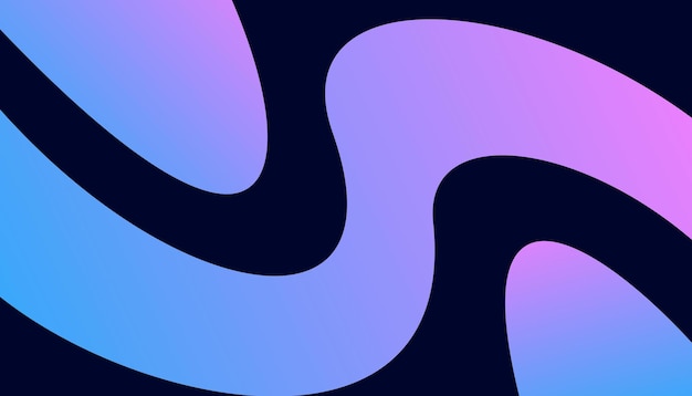 Vector background liquid gradient abstract design