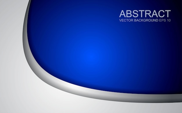 vector background of overlapping curves with space for text design