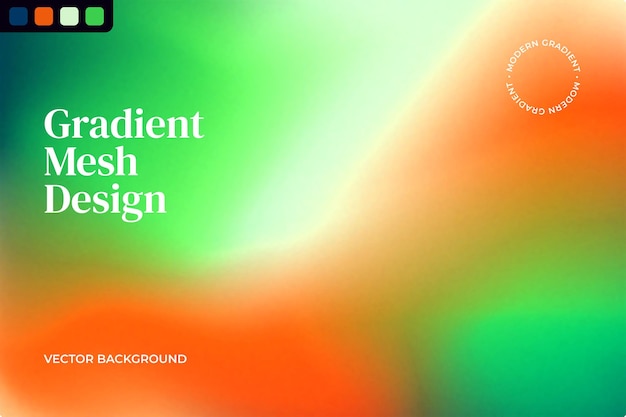 Vector background with strong colors