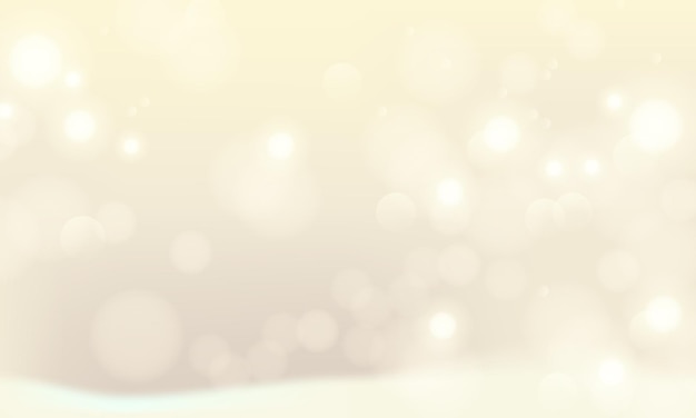 vector beautiful yellow bokeh soft blurred background