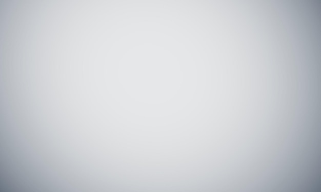 Vector blank light grey blurred background with radial gradient