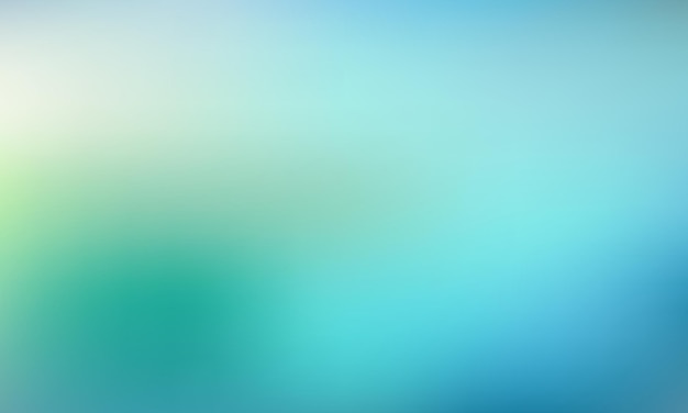 Vector Blue And Green Gradient Background