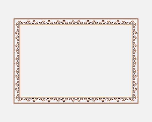 Vector Border Frame Design
