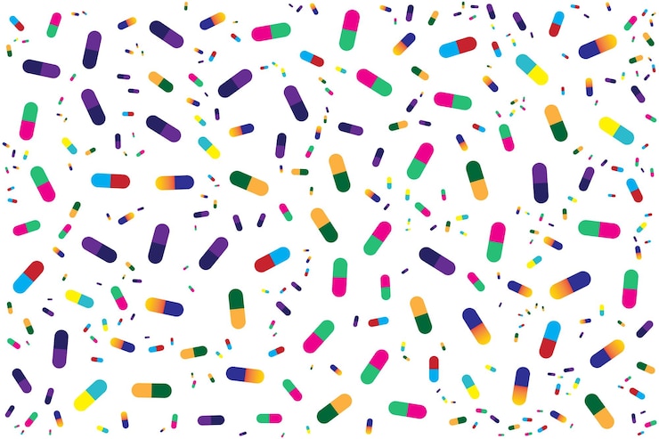 Vektör vector capsule drug pills icon set medicament and pharmaceutical design elements