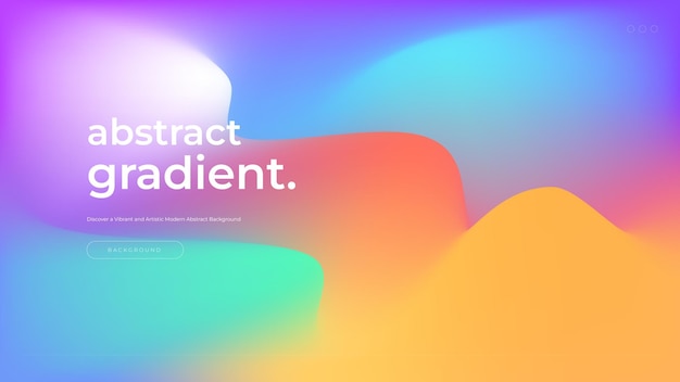 vector colorful gradient trendy background abstract