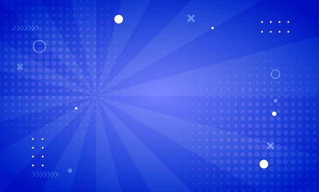 Vector comic style background in flat design