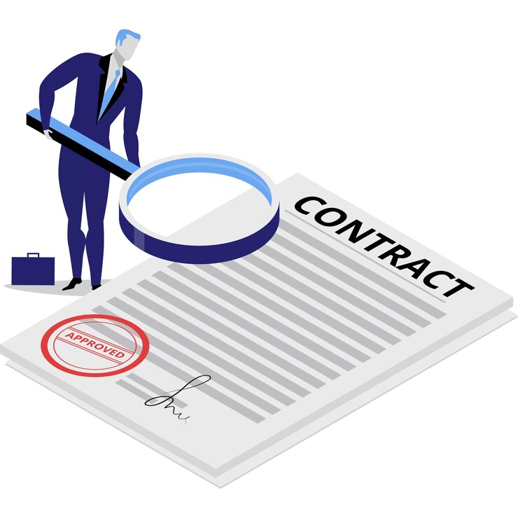 Vektör vector contract icon paper document approve stamp