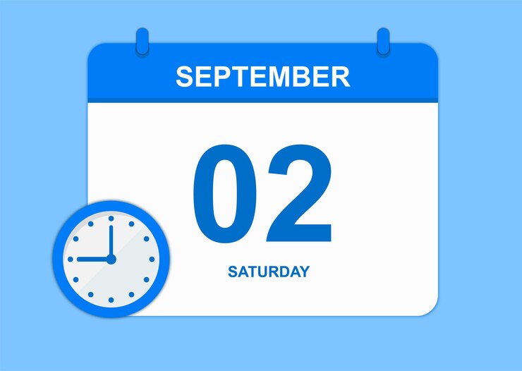 Vector day calendar september calendar icon