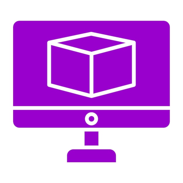 vector design 3d modeling icon style