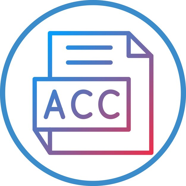 Vector Design ACC Icon Style
