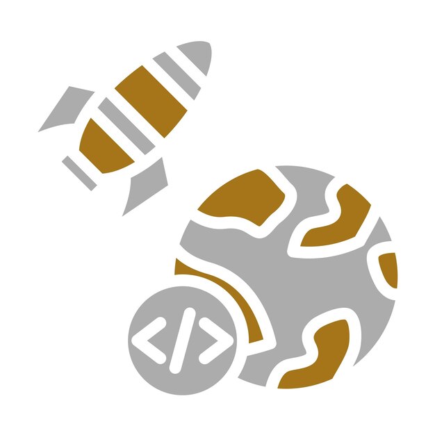 Vector Design Accelerator Program Icon Style