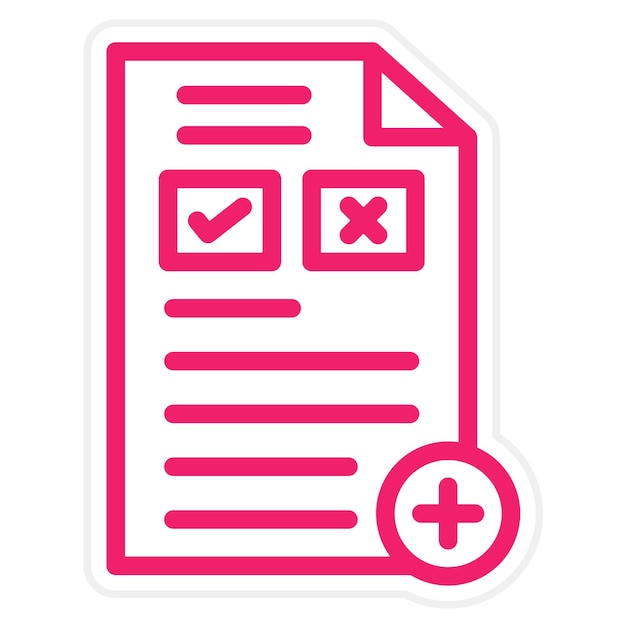 vector design add rule icon style