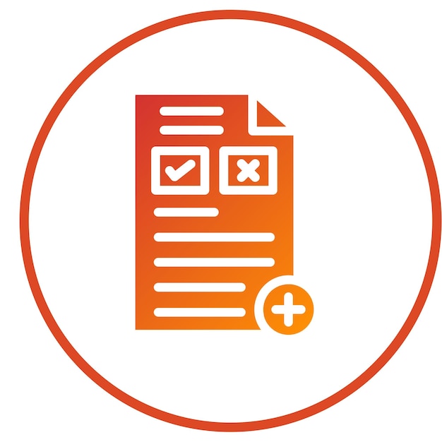 vector design add rule icon style
