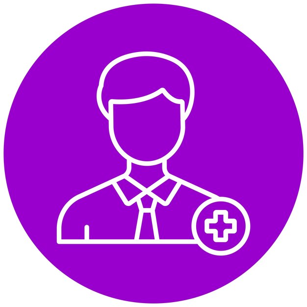 Vector Design Add User Icon Style