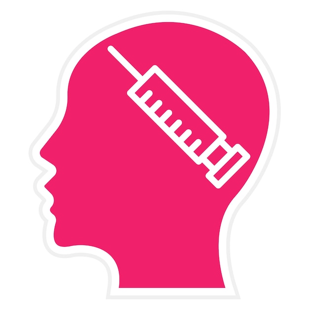 Vector Design Addiction Icon Style