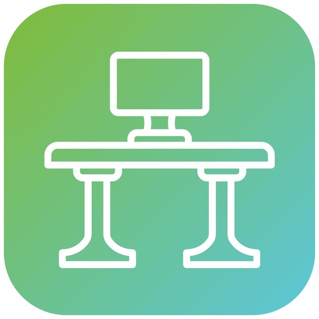 Vector Design Adjustable Table Icon Style