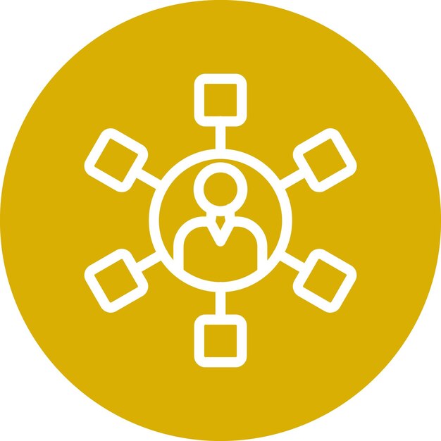 Vector Design Affiliate Marketing Icon Style