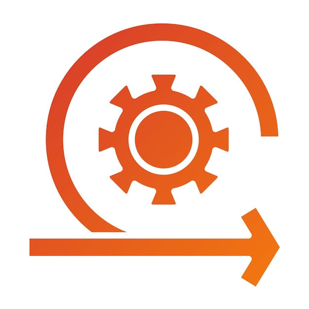 Vector Design Agile Development Icon Style